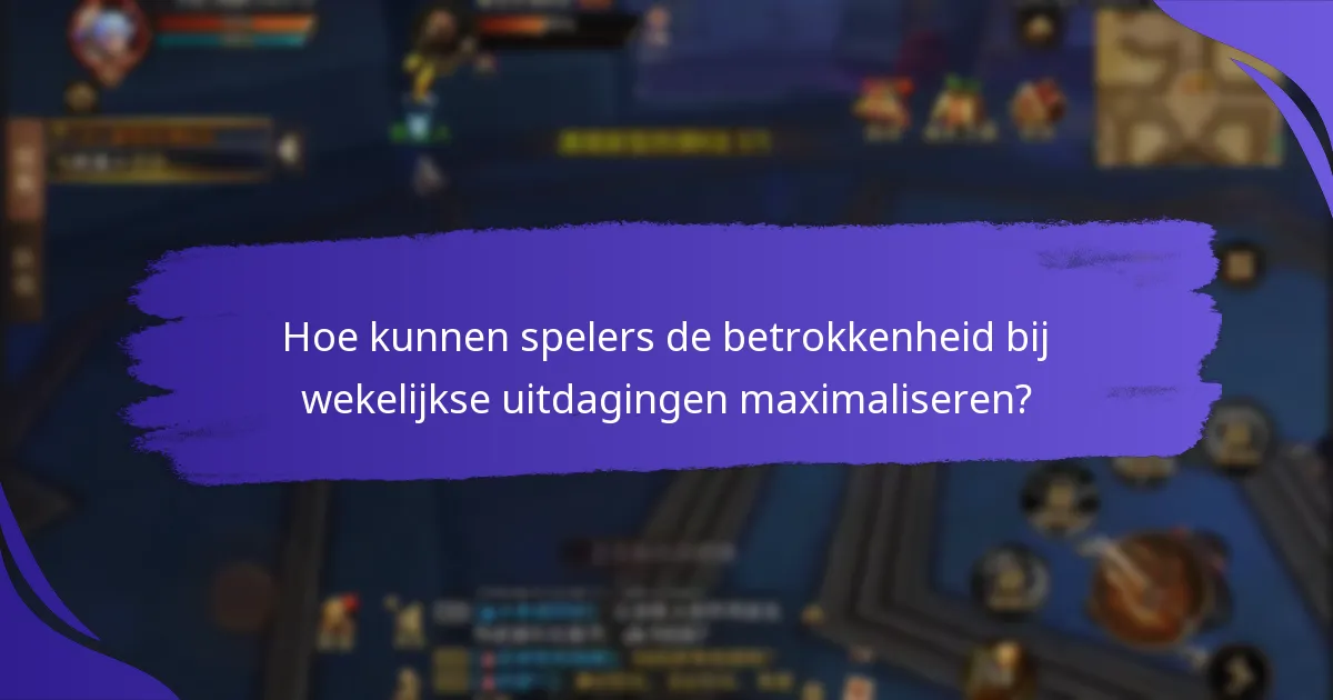 Welke lopende uitdagingen moeten spelers voltooien om prijzen te verdienen?