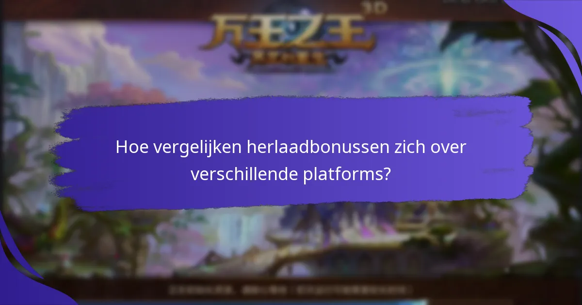 Hoe kunnen nieuwe spelers herlaadbonussen claimen?