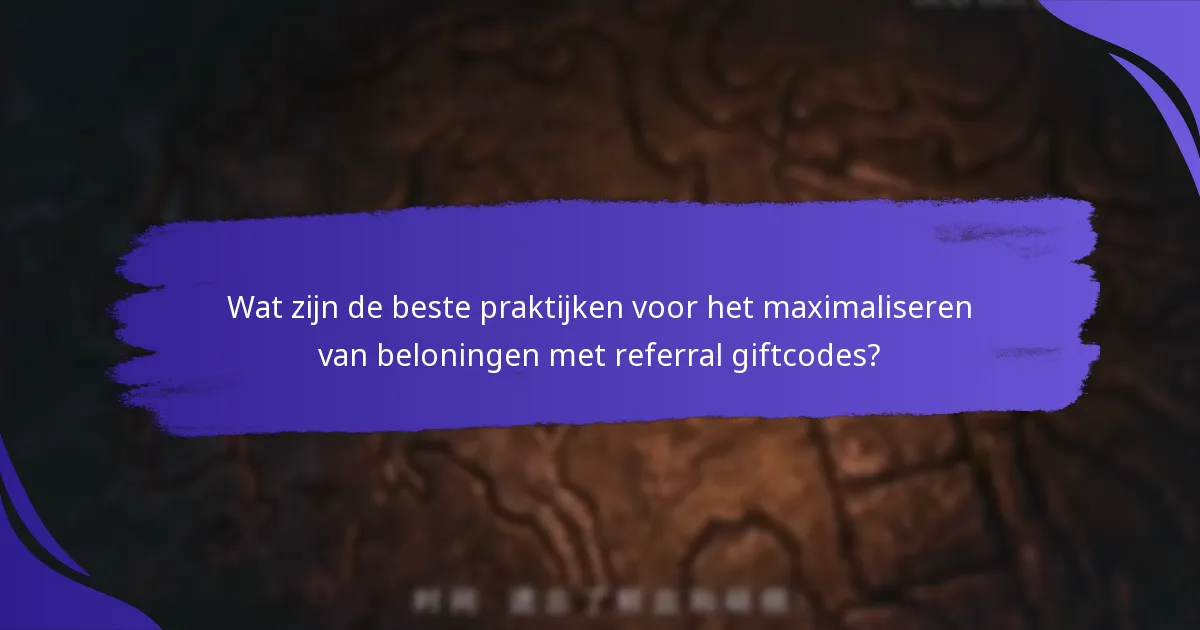 Hoe verhouden referral giftcodes zich tot andere spellen?