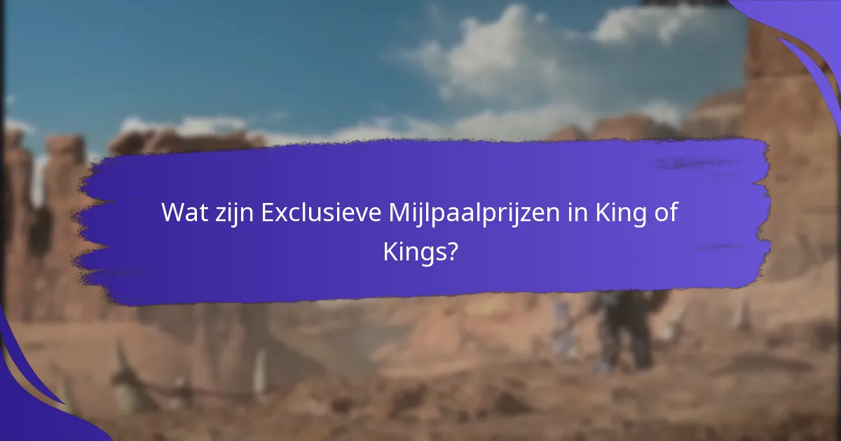 Hoe verhouden Exclusieve Mijlpaalprijzen zich tot andere beloningsprogramma’s?