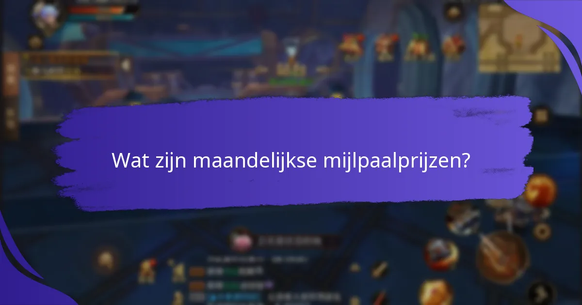 Wat zijn de verschillende soorten mijlpaalprijsprogramma's die beschikbaar zijn?